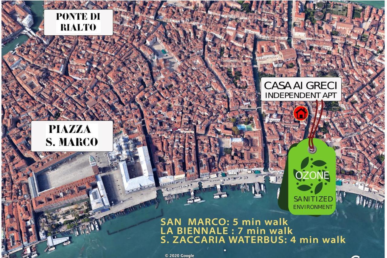 Casa Ai Greci - Central Apt In Castello Venedig Exteriör bild